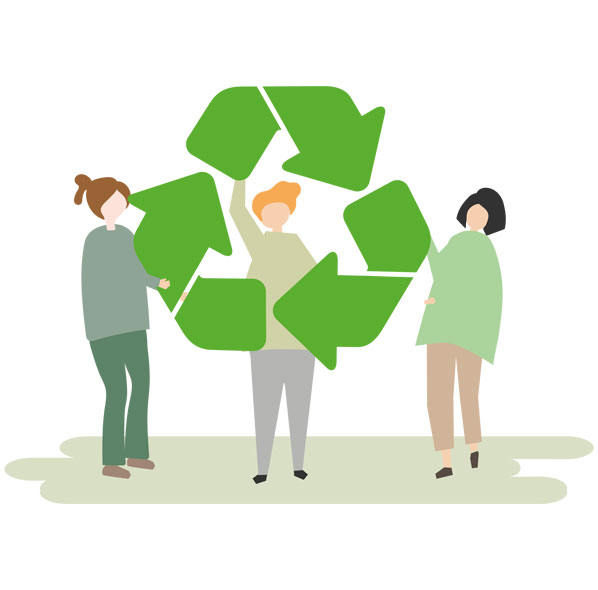 Health and sustainability hybrid flooring products